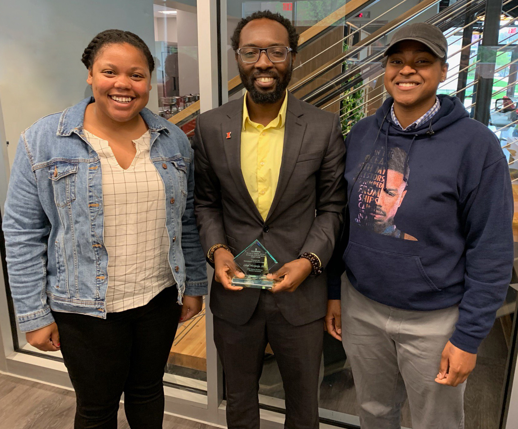 Lauren Hagler, Dr. Lloyd Munjanja & Safiyah Muhammad