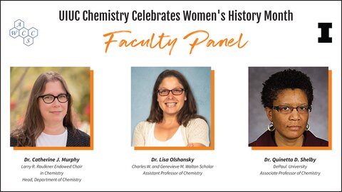 UIUC Chemistry Celebrates Women's History Month: Faculty Panel video thumbnail