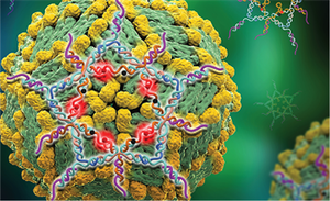 Illustration of a molecule