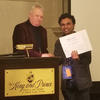 Punit Jha receives award