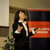 Professor M. Christina White speaking