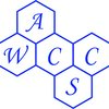 Blue and white image of the WCC/ACS logo, which is the letters of both acronyms in hexagon shapes.