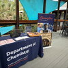 Reception registration table at the New Orleans venue